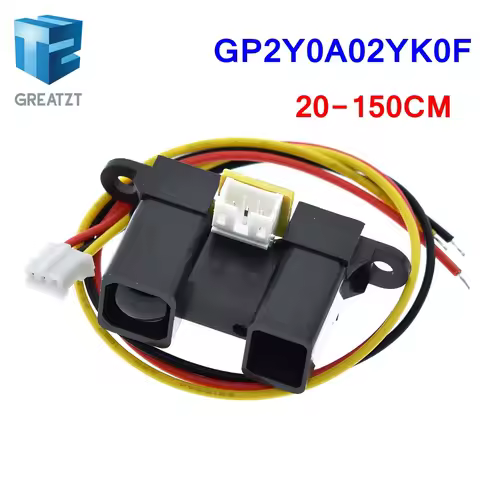 GP2Y0A02YK0F Infrared IR Sensor Infrared Proximity Sensor Obstacle Avoidance Detect 20-150cm Distanc