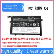 01AV411 01AV412 01AV413 Laptop Battery For Lenovo ThinkPad E470 E470C E475 SB10K97568 SB10K97569 SB1