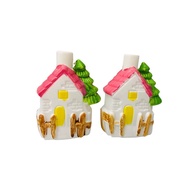 Plastic House Cake Decoration Mini House Cake Topper House Cake Decoration Family House Cake Decorat