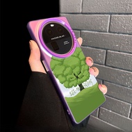 Guanglu | Ốp lưng điện thoại silicon chống sốc họa tiết cây xanh vẽ tay cho OPPO Findx8 Findx7 6Pro