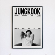 BTS Poster ️ Jungkook BTS Poster Version 2 | Bangtan Boys Wall Painting | Room Decor | BTS WallArt