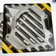 COVER RADIATOR AIR SCOOP FULL LEHERAN PREMIUM FULL CNC VARIO PCX (150/125) Perak