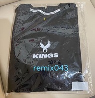 Remix new Taipei king wing logo tee 黑色 水洗黑 新北國王 聯名款 籃球隊 最新款 超好看 wing logo 翅膀 黑白 經典款 街頭 潮流 穿搭 極少量 限量款