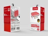 力德諾 Ldnio A2405Q QC3.0 雙頭USB 英規三腳頭 30W  快充充電器 手機充電 平板充電  充電頭