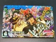 F0812Z - 2017年 JoJo 奇妙冒險 日版 Weekly Jump 50th 週刊展覽閃卡 Bandai  Made in Japan 閃卡/閃咭/非龍珠
