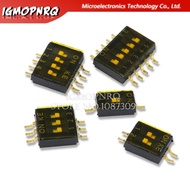 5PCS SMD SMT Slide Type Switch 1P 2P 3P 4P 5P 6P 8P 10P 1.27mm Position Way DIP Black Pitch Toggle S