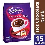 Cadbury Hot Chocolate Drink 3 in 1 15 sachets