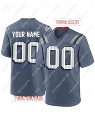 Mens New England Patriots Custom Football 2025 Rivalries Jersey Drake Maye Rhamondre Stevenson Hunte