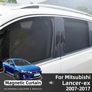 Car Window Shades For Mitsubishi Lancer-EX Lancer EX 2007-2017 Car Curtain Window Sunshade Covers  S