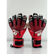 H3 BENGAL RED BLACK GOALKEEPER GLOVES