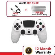 3PIN Pengawal Permainan Tanpa Wayar Bluetooth untuk PC PS4 DualShock 4 DS4 efon Android & iOS 3PIN P