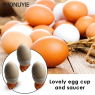 IJUONUYIE 1/2/4Pcs Kitchen Supplies Creative Cute Boiled Eggs Container