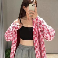 [9813] Back Buckle Ice Silk Cute Thin Shoulder Strap Vest Beautiful Cup Wireless Underwear Chest Pad