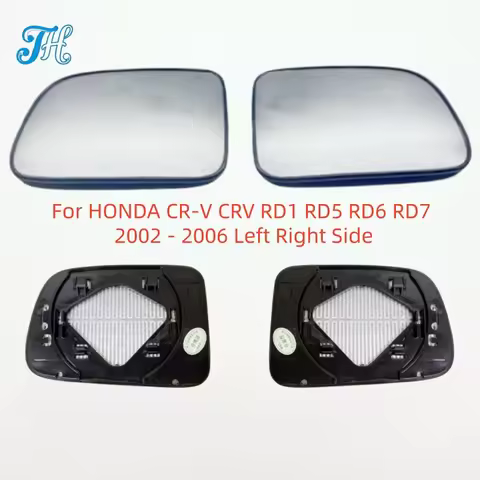 Heated Side Rearview Mirror Glass Replacement For HONDA CR-V CRV RD1 RD5 RD6 RD7 2002 - 2006 Left Ri