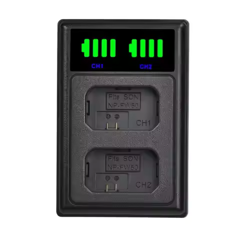 AM-NP-FW50 Battery NP FW50 USB Dual Battery For Sony A6000 A6400 A6300 A6500 A7 A7II A7RII A7SII A7S