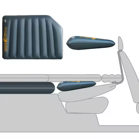 Car Inflatable Mattress Trunk Heighten Cushion SUV Self-driving Travel Accessories Back Seat Gap Air