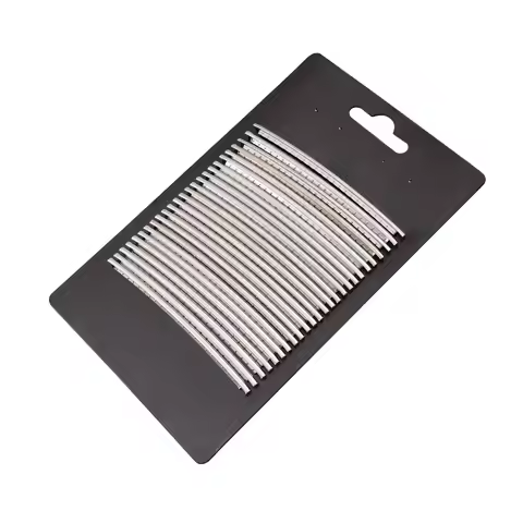 Musiclily Basic Stainless Steel 2.9mm 24 Frets Guitar Jumbo Fret Wire Set, Chrome