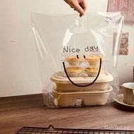 New Bakery Tote Bag Dessert Packaging Bag Takeaway Bag Baking Cake Tote Bag