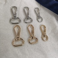Bag hook/metal keychain/penyangkut bag/Metal BUCKLE Snap Hook DIY KeyChain Bag Part Accessories