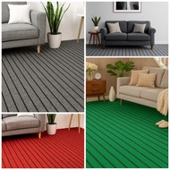 ADANA SALUR Office Meter Carpet 0.5 x 4m Brudru Exhibition Carpet, Patterned Carpet -Width 4-