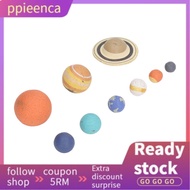 Ppieenca (01)Solar System Model PVC Cute 9 Planets Figure For Kids Education Space
