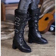 1/4 bjd Resin Doll Leather Shoes Snow Owl Body Fit Black Leather Shoes SD Humanoid Male Doll Doll Ac