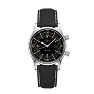 Longiness Watch Classic Replica Series New Style Black Calfskin Automatic Mechanical Men's Watch 36mm L3.374.4.50.0