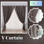 Acasia.curtain - Y2 Yasmine Hook/Eyelet Blackout Curtain (170cm-400cm)