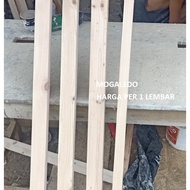 DUTCH TEAK BOARD 30X7X1.5CM HAS BEEN SANDED SMOOTHLY