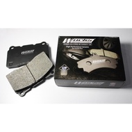 Works Engineering Brake Pad Perodua Axia 2023 D74A / Toyota Agya / Wigo (D0104)