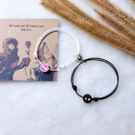 SPIDERMAN MILES & GWEN COUPLE BRACELET SPIDERMAN COUPLE BRACELET yy kraft_acc