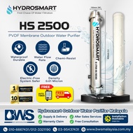 HYDROSMART HS2500 PVDF Membrane Outdoor Water Filter with Auto Flushing