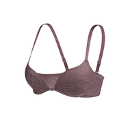 Jollynn เสื้อชั้นในแบบตะขอหน้า Joy Front Clasp Floral ผ้าลูกไม้ ไร้โครง เสริมฟองน้ำ บาร์เซ็กซี ชุดชั