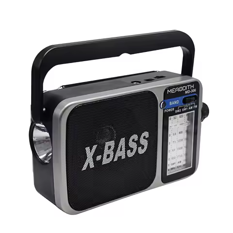 portable FM Radio AM Sw1 SW2 All Waves Radio Multiband Shortwave FullBand Radio Headphone jack/flash