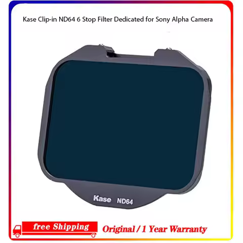 Kase Clip-in ND64 6 Stop Filter Dedicated for Sony Alpha Camera