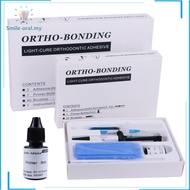 Dental Orthodontic Light Cured Adhesives Braces Glue Kit Etchant Acid Gel Light-Cure Paste Primer Fo
