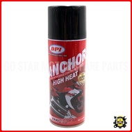 ANCHOR H2 HEAT RESISTANCE SPRAY EXHAUST EKSOZ 600 °C HIGH TEMPERATURE TAHAN PANAS HI TEMP BLACK DPI