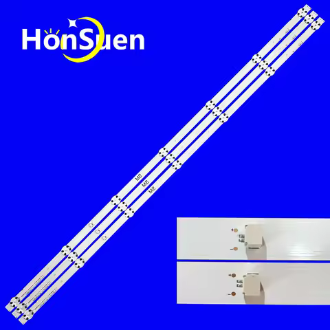 LED Strip 7LED For PANASONIC TX-P42X60B Sony KDL-43WG663 KDL-43WF663 KD-43WG663 NSBF430CNO03 NSBS430