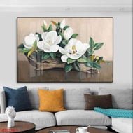 Camellia canvas painting 60x90 price with frame