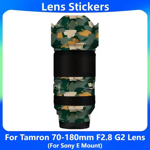 For Tamron 70-180mm F2.8 G2 A065 For Sony E Mount Decal Skin Lens Sticker Vinyl Wrap Film 70-180 2.8
