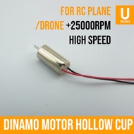 High speed 612 hollow cup Motor dynamo for RC/DRONE/AIRPLANE 25000RPM