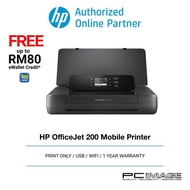 HP OfficeJet 200 Mobile Printer/Print Only CZ993A Set Up Ink Included