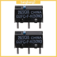 2Pcs Original OMRON D2FC-F-K (50m) Blue Dot Mouse Micro Switch