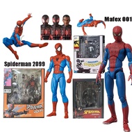 Mafex Spider Man 185 001 Action Figure Mafex147 Symbiote Spiderman Miles Morales Articulado Mdoel To