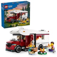 LEGO City Camper Holiday Toy Gift Birthday Block Educational for Boys and Girls Kids Ages 6-9 Vehicl
