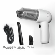 Máy hút bụi cầm tay không dây mini hút bụi xe hơi ô tô giường nệm sofa lực hút 6000PA -Aeneas Shop