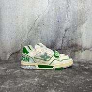 LV Trainer 白綠 魔鬼氈
