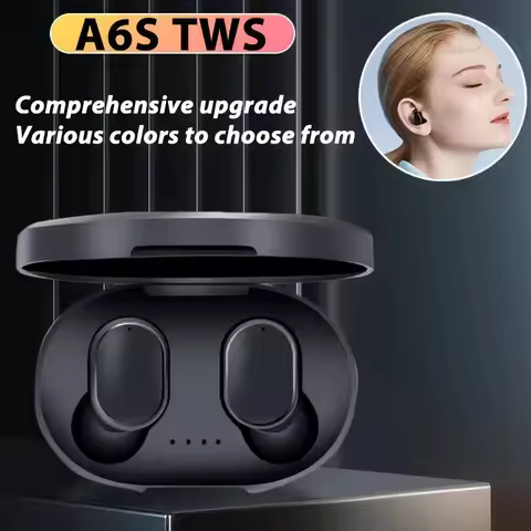 A6S original TWS Wireless bluetooth headset 5.0 Earphone sport Earbuds Headset With Mic For Xiaomi S