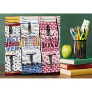 3D Teachers Day Pen Sleeve - Free Plastic for Sleeve with Pen
