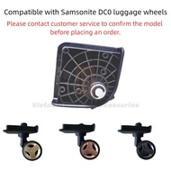 Replacement Luggage Wheels Compatible with Samsonite DC0 Suitcase Caster Wheel Repair Parts Mute Wea